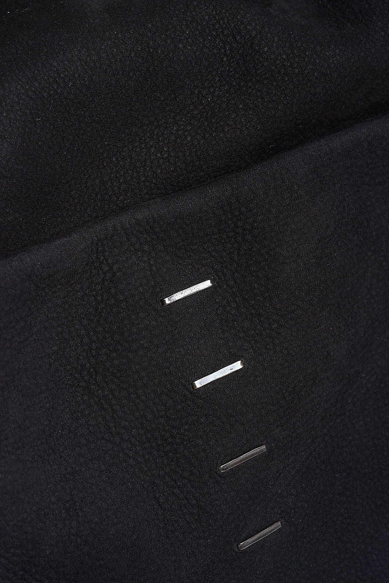 daniele basta leather and silver bags - DETAIL